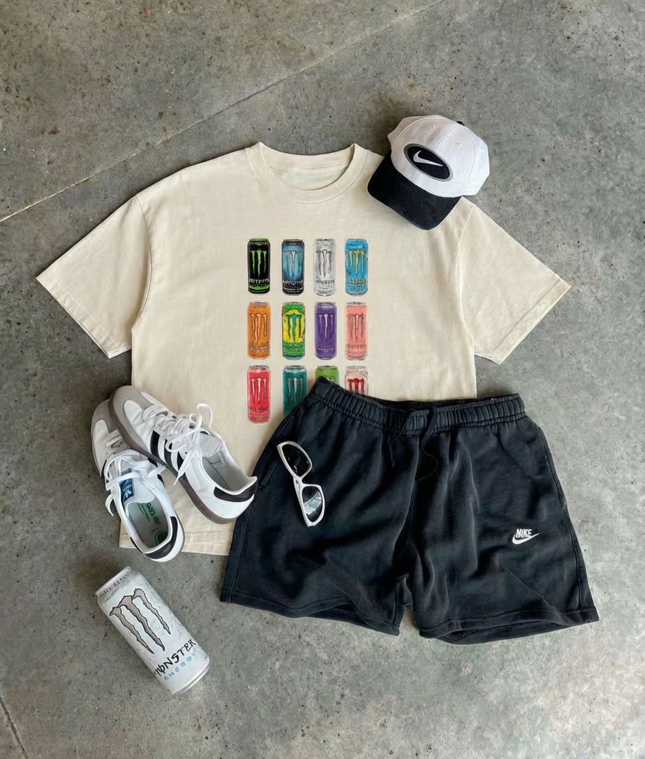 Camiseta Oversized Cardápio Completo