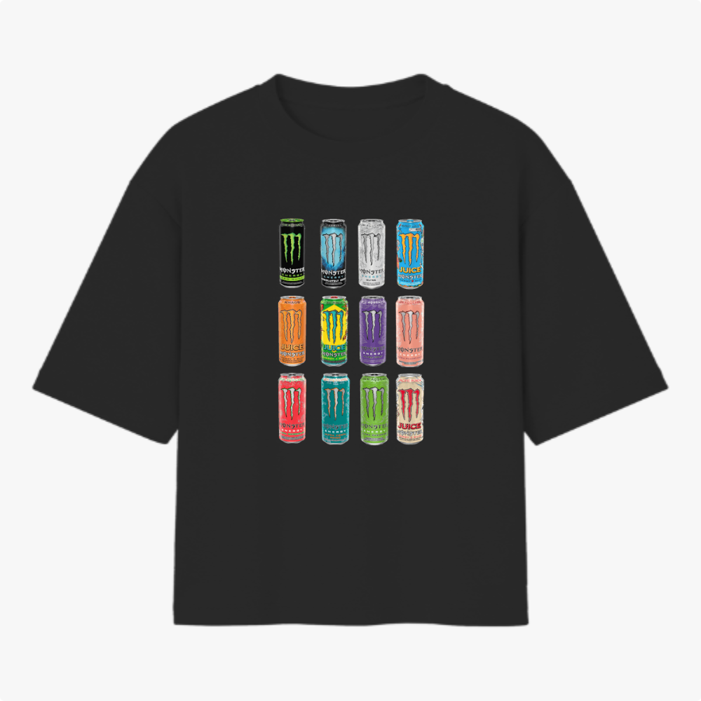 Camiseta Oversized Cardápio Completo