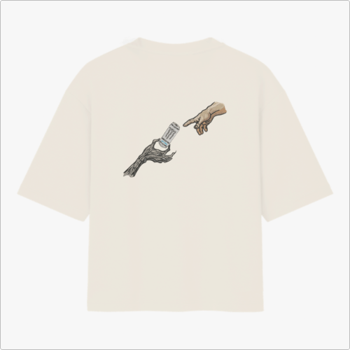 Camiseta Oversized Monster Sagrado Basic
