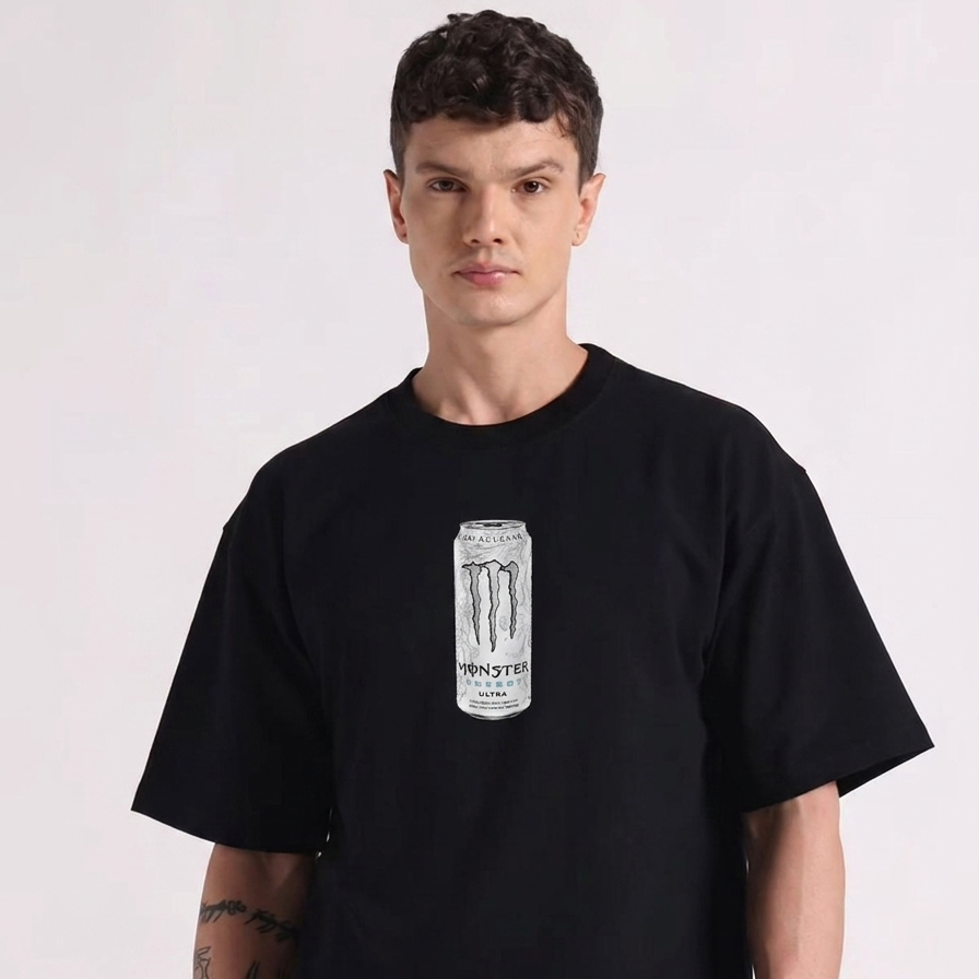 Camiseta Oversized Terceiro Monster